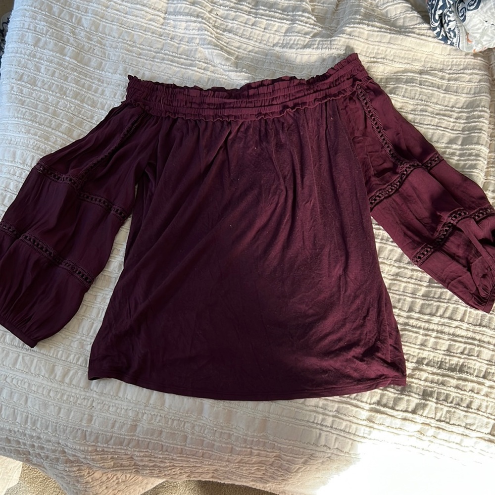 Off the shoulder top